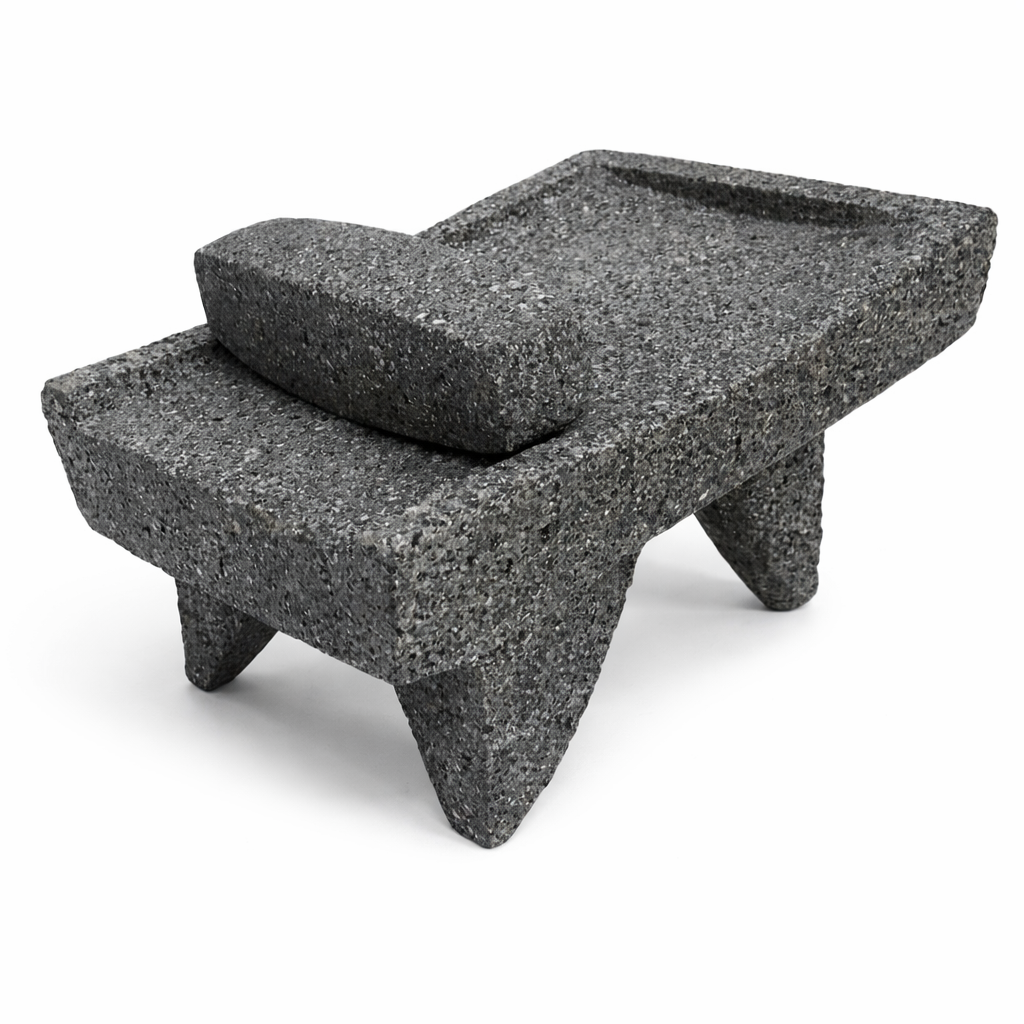 Traditional Stone Sil Batta | Natural Stone Spice Grinder for Kitchen