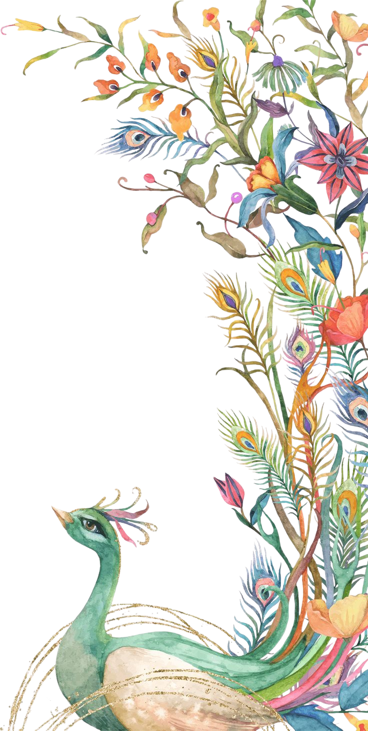 Inverted Left Peacock